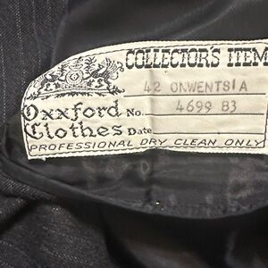 Oxxford Clothes Collection Item Super 100s Pinstripes Men’s Sports Coat Size 42R
